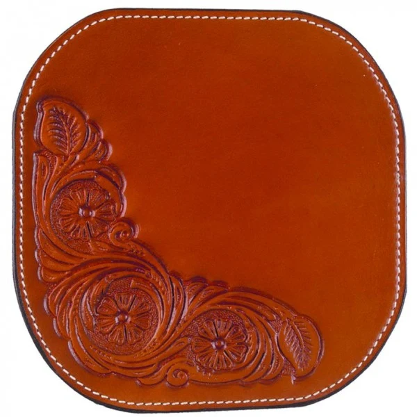 Circle Y Straight Floral Tooled Noseband - Image 3