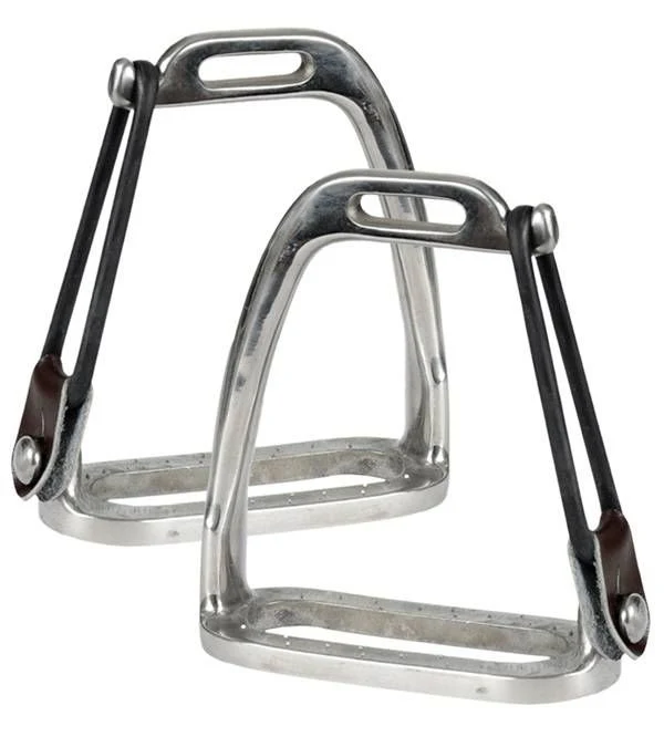 Jacks Peacock Safety Stirrups 3-1/2" Stainless Ste - Image 5