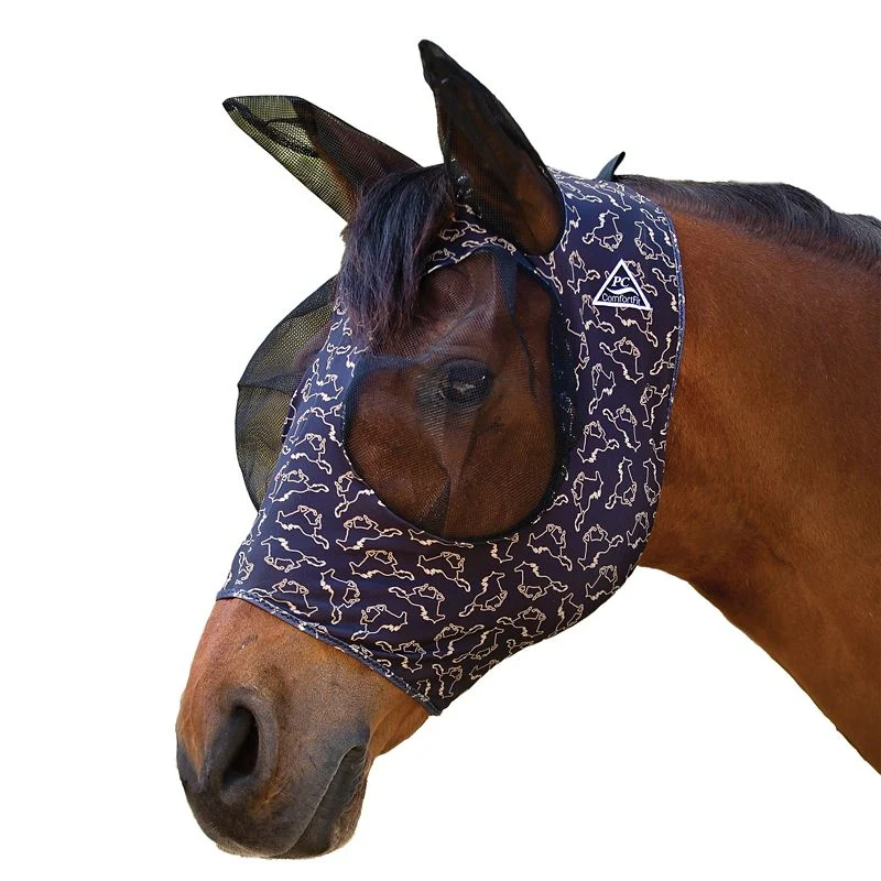 Professionals Choice ComfortFit Fly Mask Solid - Image 32
