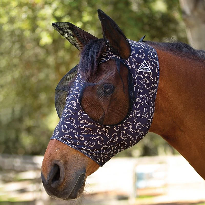 Professionals Choice ComfortFit Fly Mask Solid - Image 33